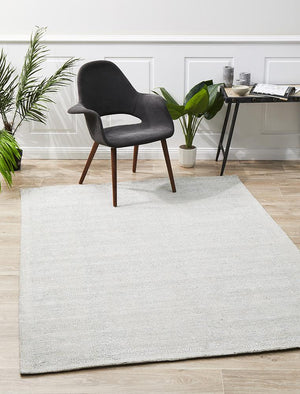 Allure Sky Cotton Rayon Rug - Floorsome - Modern