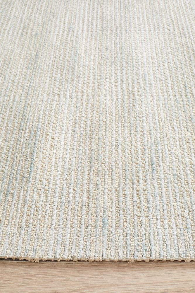 Allure Sky Cotton Rayon Rug - Floorsome - Modern - ALU - SKY - 225X155 - Modern