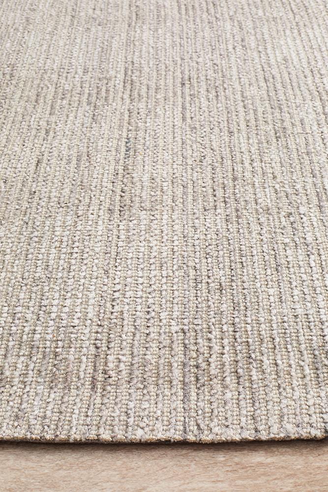 Allure Stone Cotton Rayon Rug - Floorsome - Modern - ALU - STONE - 225X155 - Modern