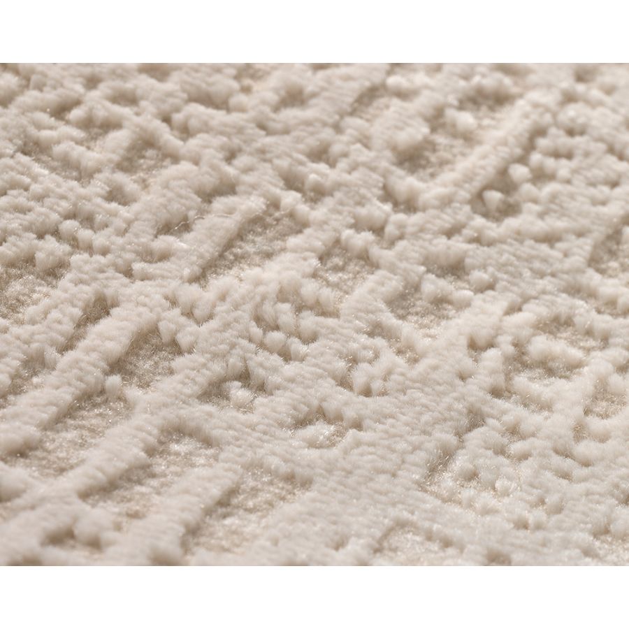 Amadeus Beige Modern Distressed Rug - Floorsome - Rugs - VRSAMDUSB080150 - Rugs