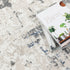 Amalfi Modern Distressed Lines Blue Multi Rug - AMAL04 - Floorsome - Area Rug - AMAL50804 - Area Rug