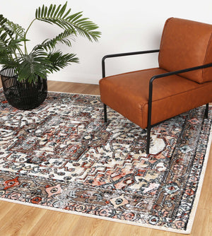 Anatolia Traditional Beige Rug - Floorsome - Rug