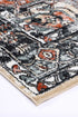 Anatolia Traditional Black Cream Rug - Floorsome - Rug - ESTA16013CREA - Rug