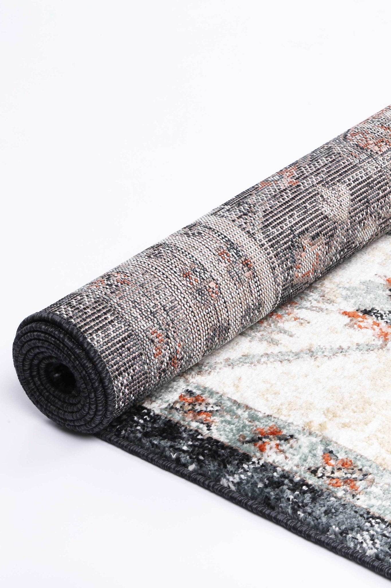 Anatolia Traditional Cream Black Rug - Floorsome - Rug - ESTA16003CREA - Rug