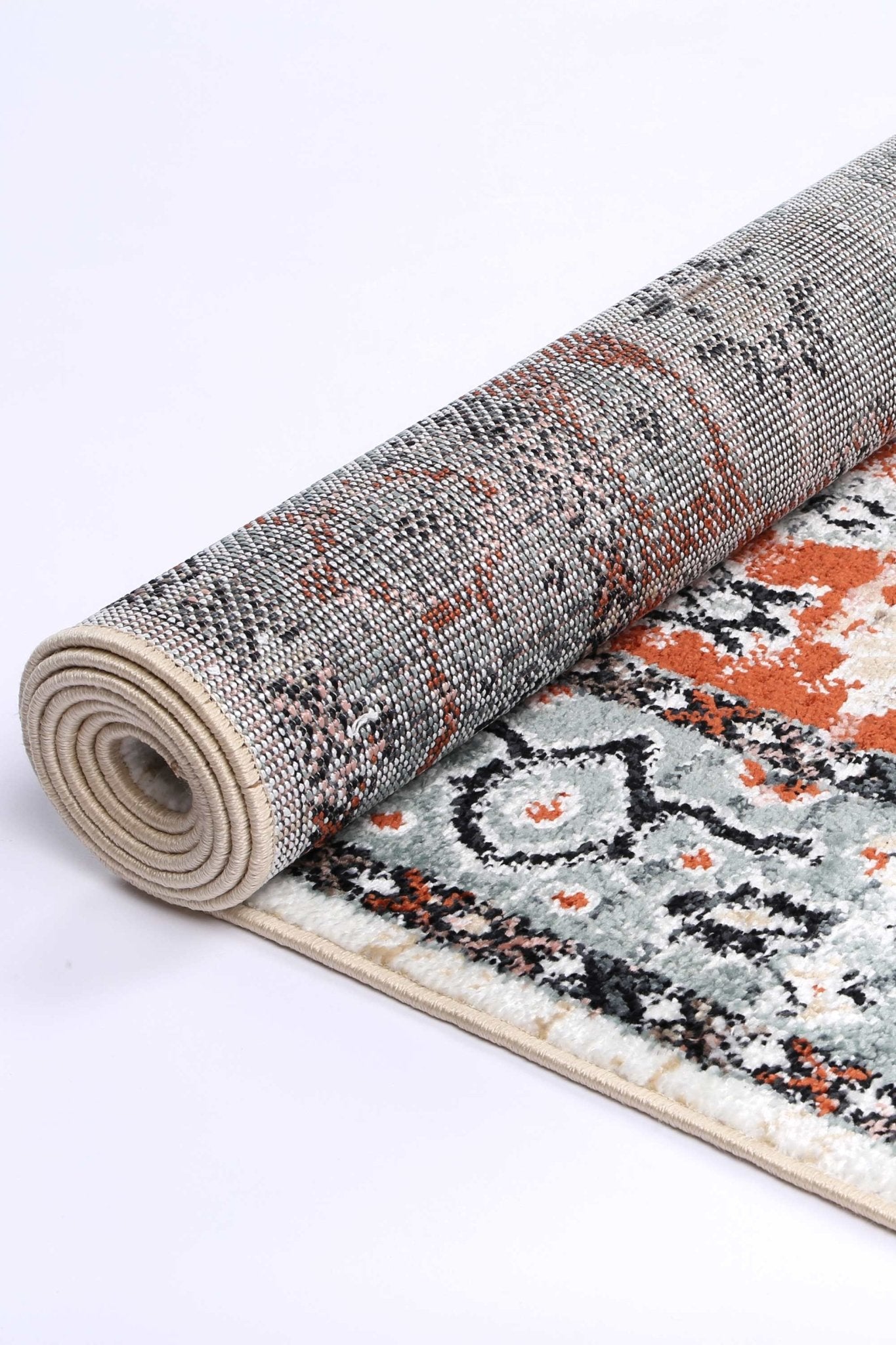 Anatolia Traditional Cream Terracotta Rug - Floorsome - Rug - ESTA16008CREA - Rug