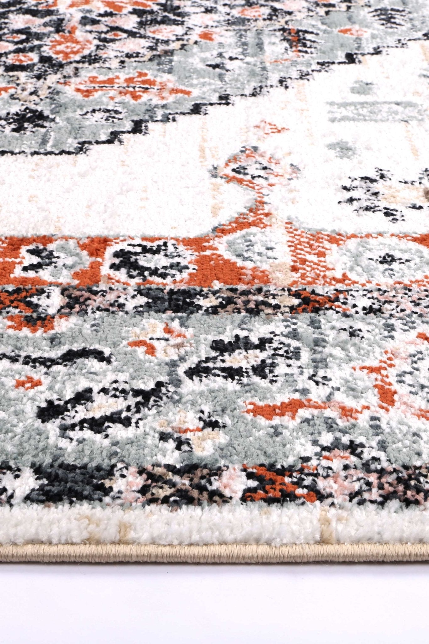 Anatolia Traditional Cream Terracotta Rug - Floorsome - Rug - ESTA16008CREA - Rug