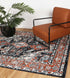 Anatolia Traditional Terracotta Black Rug - Floorsome - Rug - ESTA16001BLAC - Rug