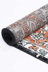 Anatolia Traditional Terracotta Black Rug - Floorsome - Rug - ESTA16001BLAC - Rug