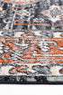 Anatolia Traditional Terracotta Black Rug - Floorsome - Rug - ESTA16001BLAC - Rug