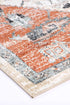 Anatolia Traditional Terracotta White Rug - Floorsome - Rug - ESTA16004TERR - Rug
