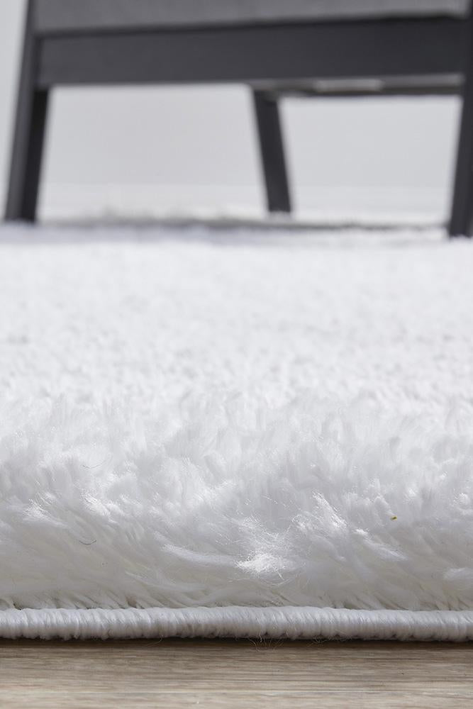 Angel White Shag Rug - Floorsome - Angel Collection - ANG - WHITE - 170X120 - Angel Collection