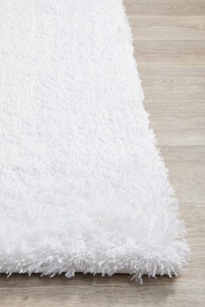 Angel White Shag Rug - Floorsome - Angel Collection - ANG - WHITE - 170X120 - Angel Collection