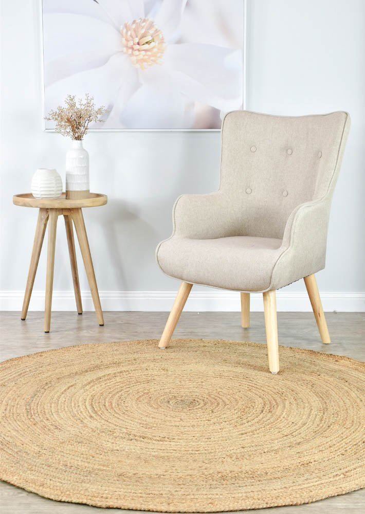 Anglo Jute Natural - Floorsome - OUTDOOR - JUTE - NATURAL - 120X120 - OUTDOOR