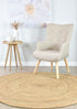 Anglo Jute Natural - Floorsome - OUTDOOR - JUTE - NATURAL - 120X120 - OUTDOOR