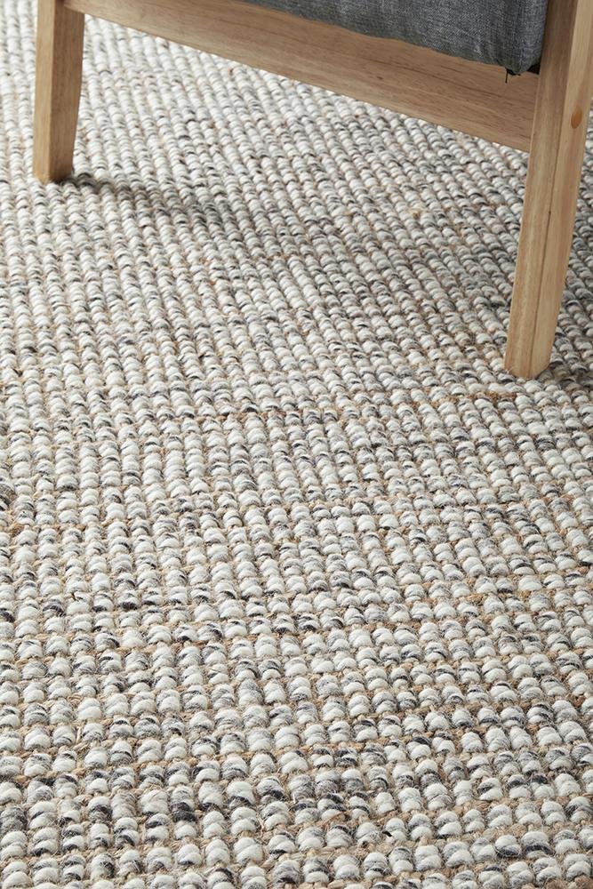 Arabella Grey Rug - Floorsome - ARABELLA COLLECTION - ARA - GREY - 165X115 - ARABELLA COLLECTION