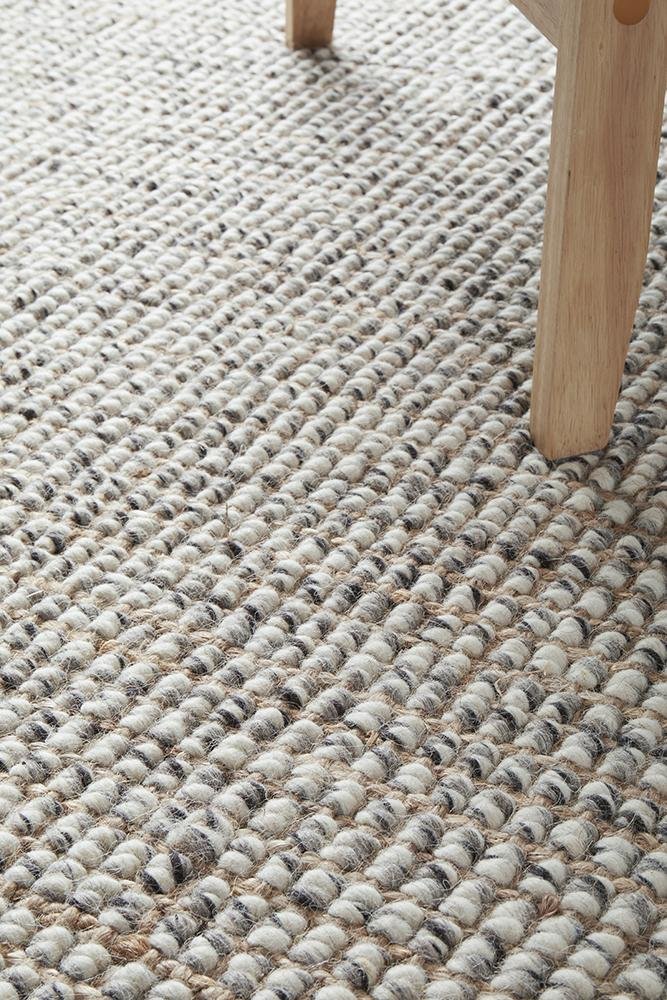 Arabella Grey Rug - Floorsome - ARABELLA COLLECTION - ARA - GREY - 165X115 - ARABELLA COLLECTION