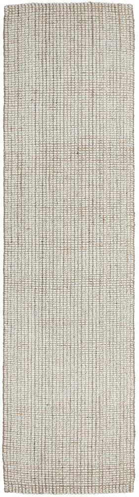 Arabella Natural Runner Rug - Floorsome - ARABELLA COLLECTION