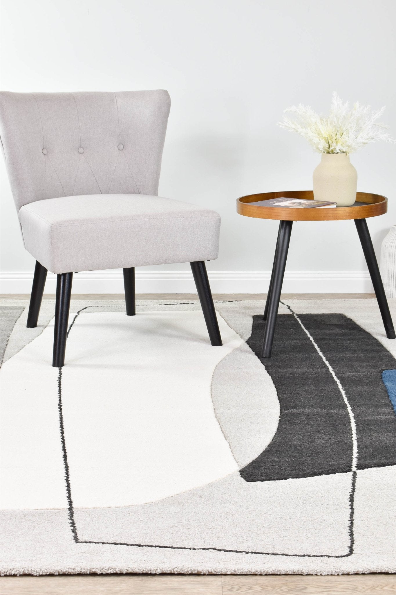 Aria Grey Blue Rug - Floorsome - INDOOR/OUTDOOR - EASTERN - 58202 - 972 - 160X230 - INDOOR/OUTDOOR