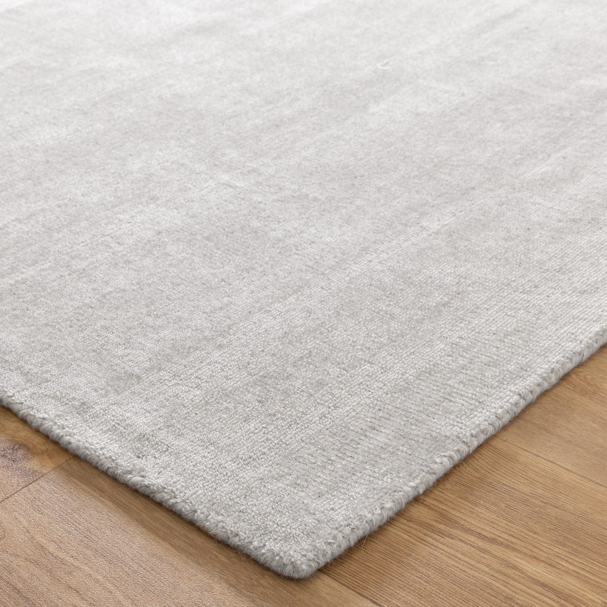 Arizona Silver Wool Rug - Floorsome - Area Rug - ARIZ160SILV - Area Rug