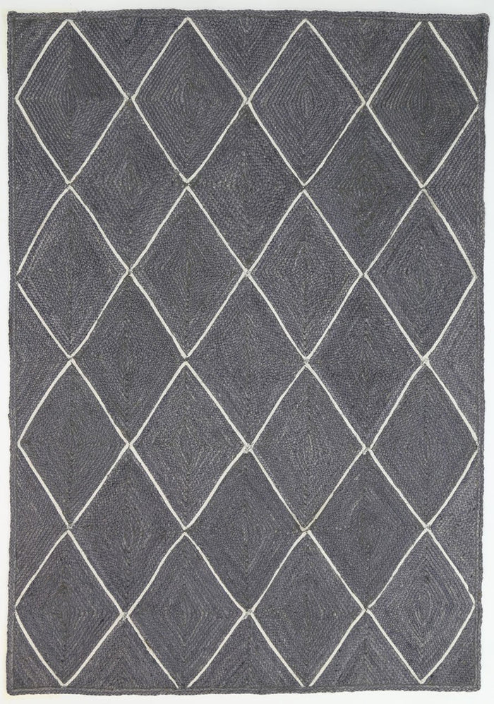 Artisan Grey Natural Diamond Rug