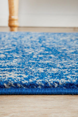 Artist Navy Transitional Runner Rug - Floorsome - Modern