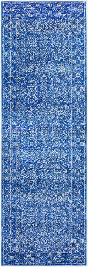 Artist Navy Transitional Runner Rug - Floorsome - Modern