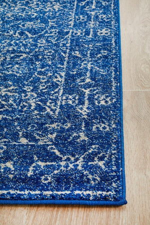 Artist Navy Transitional Runner Rug - Floorsome - Modern