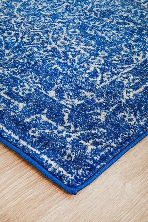 Artist Navy Transitional Runner Rug - Floorsome - Modern