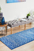 Artist Navy Transitional Runner Rug - Floorsome - Modern - EVO - 258 - NAVY - 300X80 - Modern