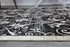 Arya Grey and Beige Ikat Abstract Vines Rug - Floorsome - Traditional - ARYA2006095BLAC - Traditional