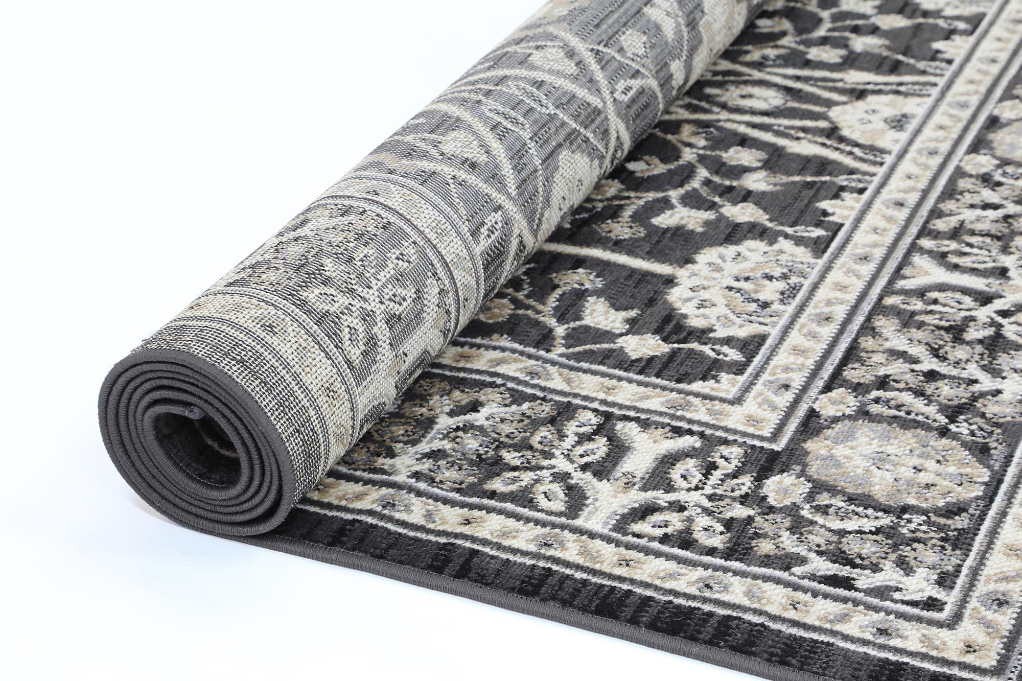 Arya Grey Ziegler Traditional Rug - Floorsome - Traditional - ARYA2006096FUME - Traditional