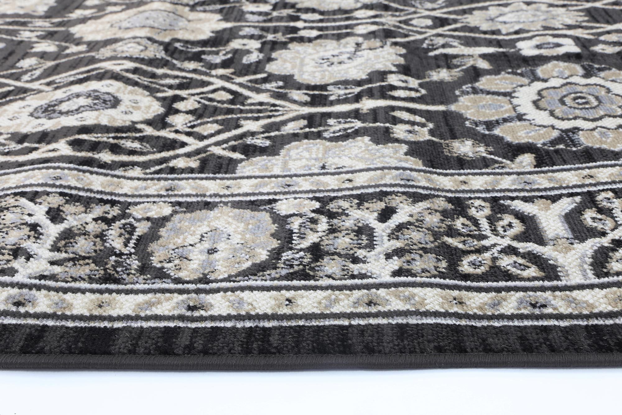 Arya Grey Ziegler Traditional Rug - Floorsome - Traditional - ARYA2006096FUME - Traditional