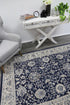 Arya Navy Blue Ziegler Ikat Traditional Rug - Floorsome - Traditional - ARYA2006282NAVY - Traditional