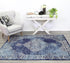 Arya Navy Distressed Contemporary Rug - Floorsome - Traditional - ARYA2006010NAVY - Traditional