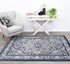 Arya Navy Transistional Traditional Rug - Floorsome - Traditional - ARYA2006097NAVY - Traditional