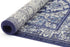 Arya Navy Transistional Traditional Rug - Floorsome - Traditional - ARYA2006097NAVY - Traditional