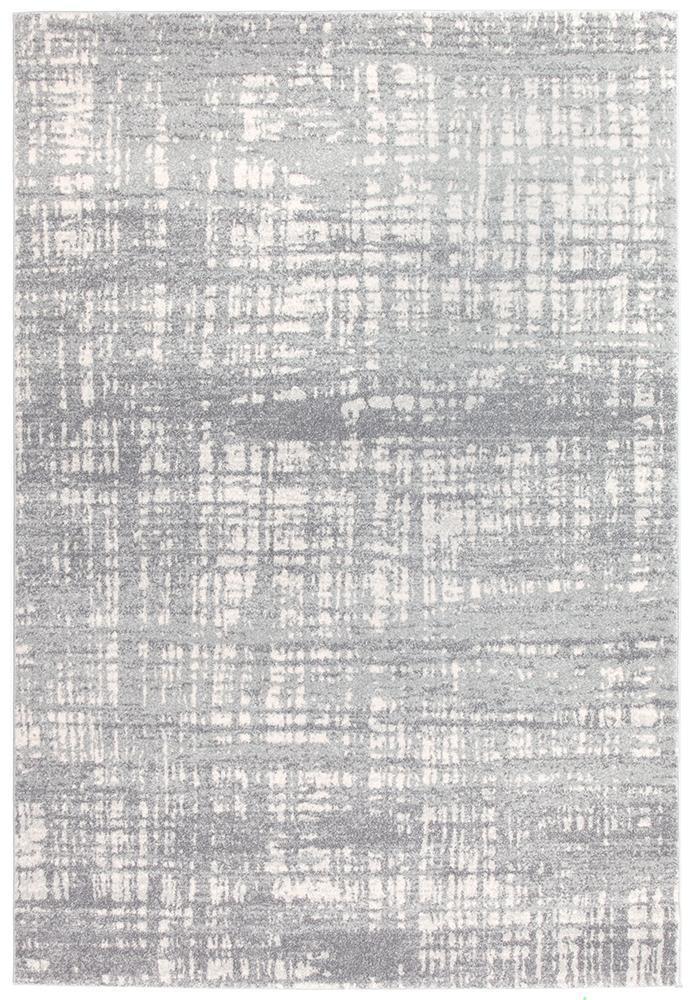 Ashley Abstract Modern Silver Grey Rug - Floorsome - Modern - MIR - 354 - SIL - 230X160 - Modern