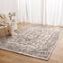 Atina Distressed Transitional Beige Grey Rug - Floorsome - Area Rug - ATIN160AT05 - Area Rug