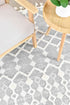 August Mia Grey Rug - Floorsome - INDOOR/OUTDOOR - MIA - B0361A - GRE - 80X150 - INDOOR/OUTDOOR