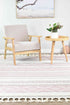 August Mia Pink Rug - Floorsome - INDOOR/OUTDOOR - MIA - B0359A - PINK - 80X150 - INDOOR/OUTDOOR