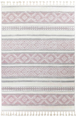 August Mia Pink Rug - Floorsome - INDOOR/OUTDOOR