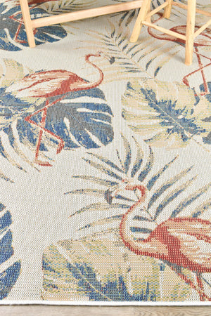 Aurora Flamingo Indoor/Outdoor Rug - Floorsome - INDOOR/OUTDOOR