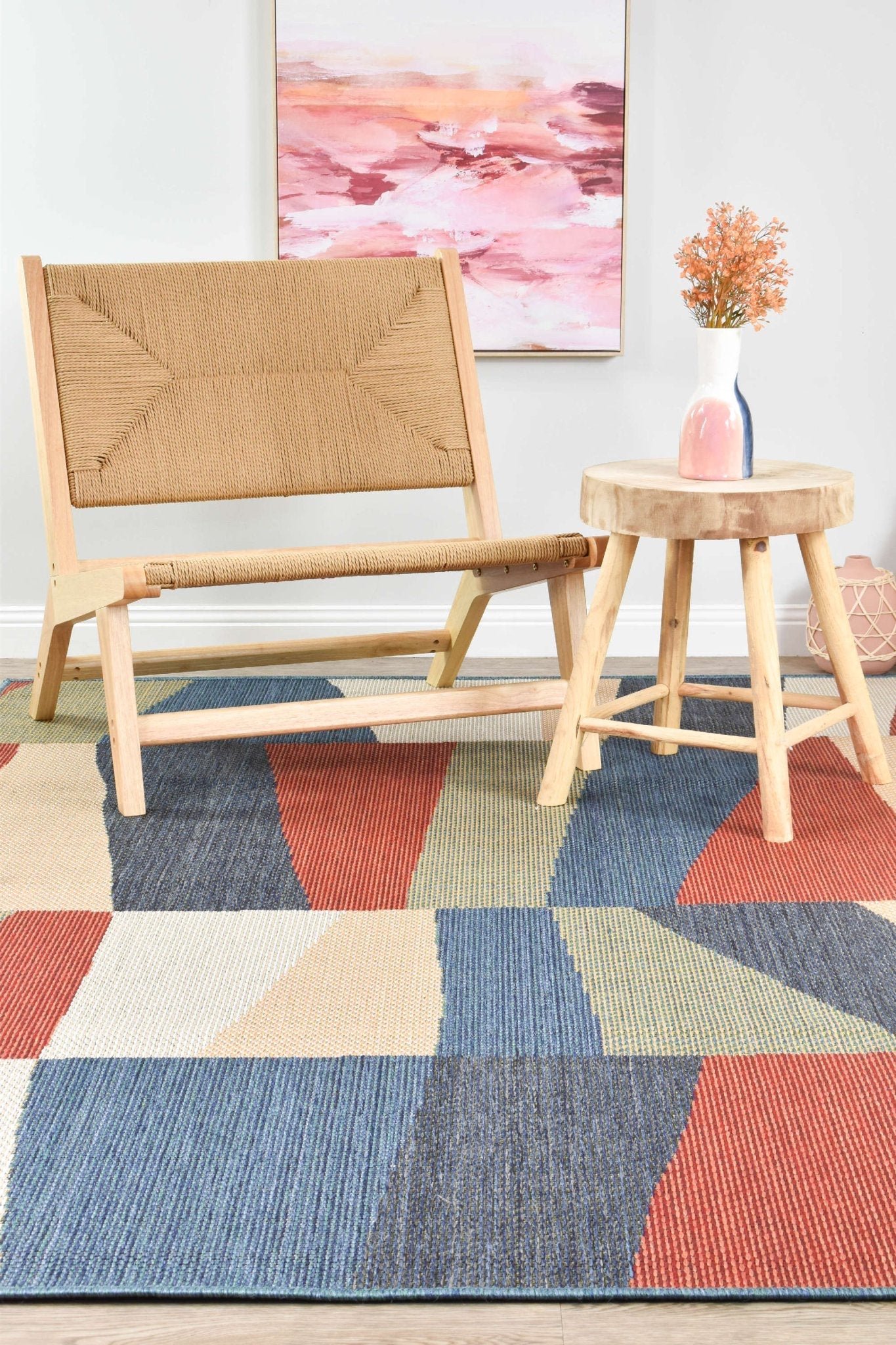 Aurora Polygon Indoor/Outdoor Rug - Floorsome - INDOOR/OUTDOOR - AURORA - 621 - RH1X - 160X230 - INDOOR/OUTDOOR