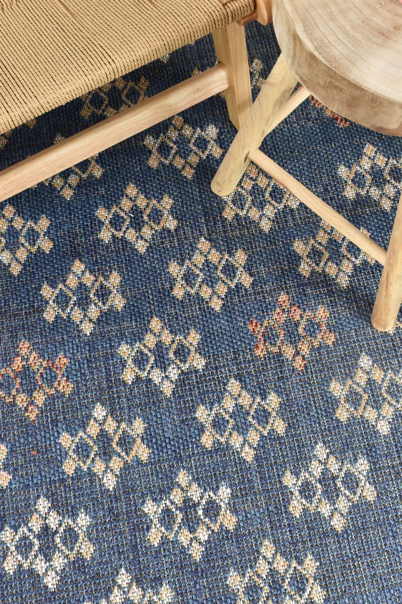 Aurora Sapphire Indoor/Outdoor Rug - Floorsome - INDOOR/OUTDOOR - AURORA - 244 - RH1B - 160X230 - INDOOR/OUTDOOR