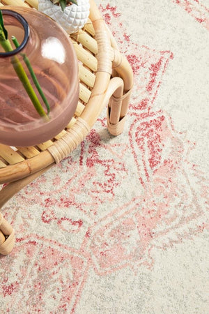 Avenue 702 Rose Round Rug - Floorsome - Avenue Collection