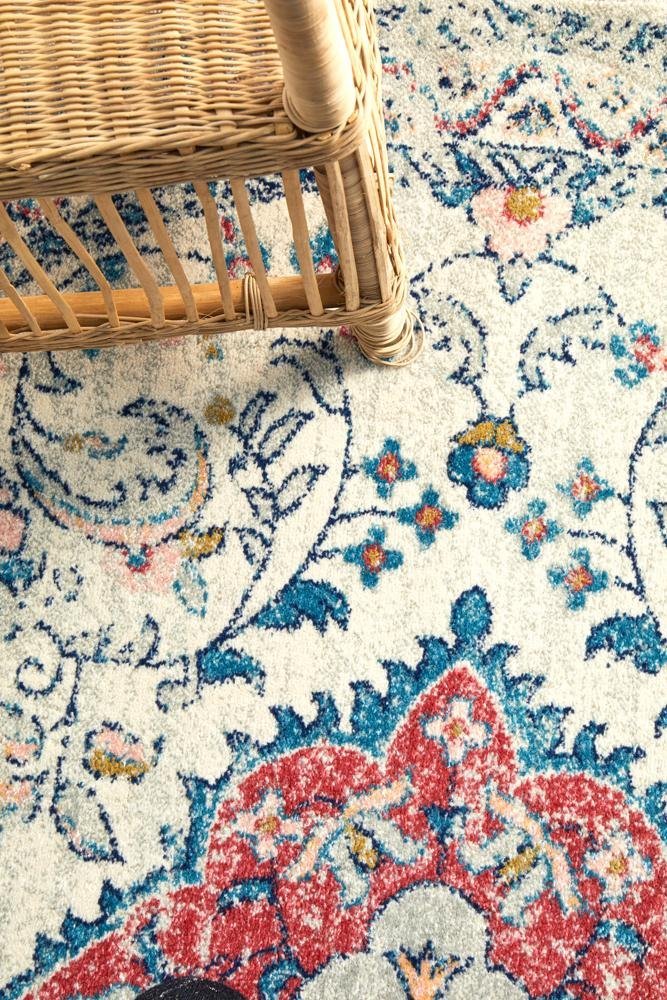 Avenue 705 Pastel Round Rug - Floorsome - Avenue Collection - AVE - 705 - PAST - 150X150 - Avenue Collection