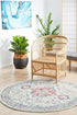 Avenue 705 Pastel Round Rug - Floorsome - Avenue Collection - AVE - 705 - PAST - 150X150 - Avenue Collection