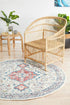 Avenue 705 Pastel Round Rug - Floorsome - Avenue Collection - AVE - 705 - PAST - 150X150 - Avenue Collection