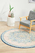 Avenue 706 Flamingo Round Rug - Floorsome - Avenue Collection - AVE - 706 - FLAM - 150X150 - Avenue Collection