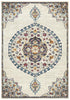 Babil Akkad Bohemian White Rug - Floorsome - MODERN - BLN - 202 - WHT - 230X160 - MODERN